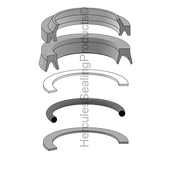 Hydro-Line - After Market Parts Hydraulic Cylinder Repair Kit- 4 Rod Kit N5-660-32V - main